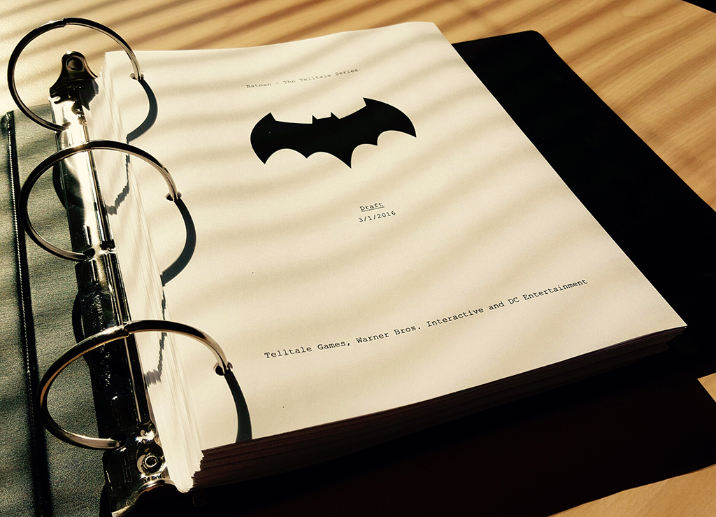 batman telltale games script First Telltale Batman Video Game Details Revealed