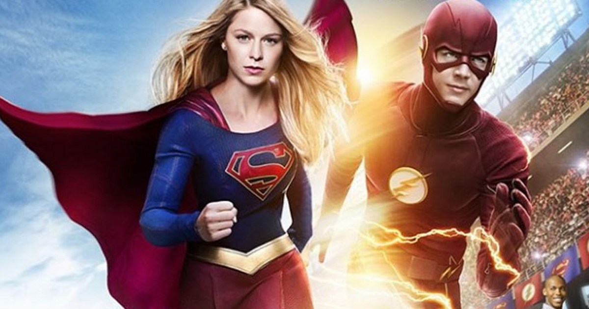 flash supergirl crossover promos