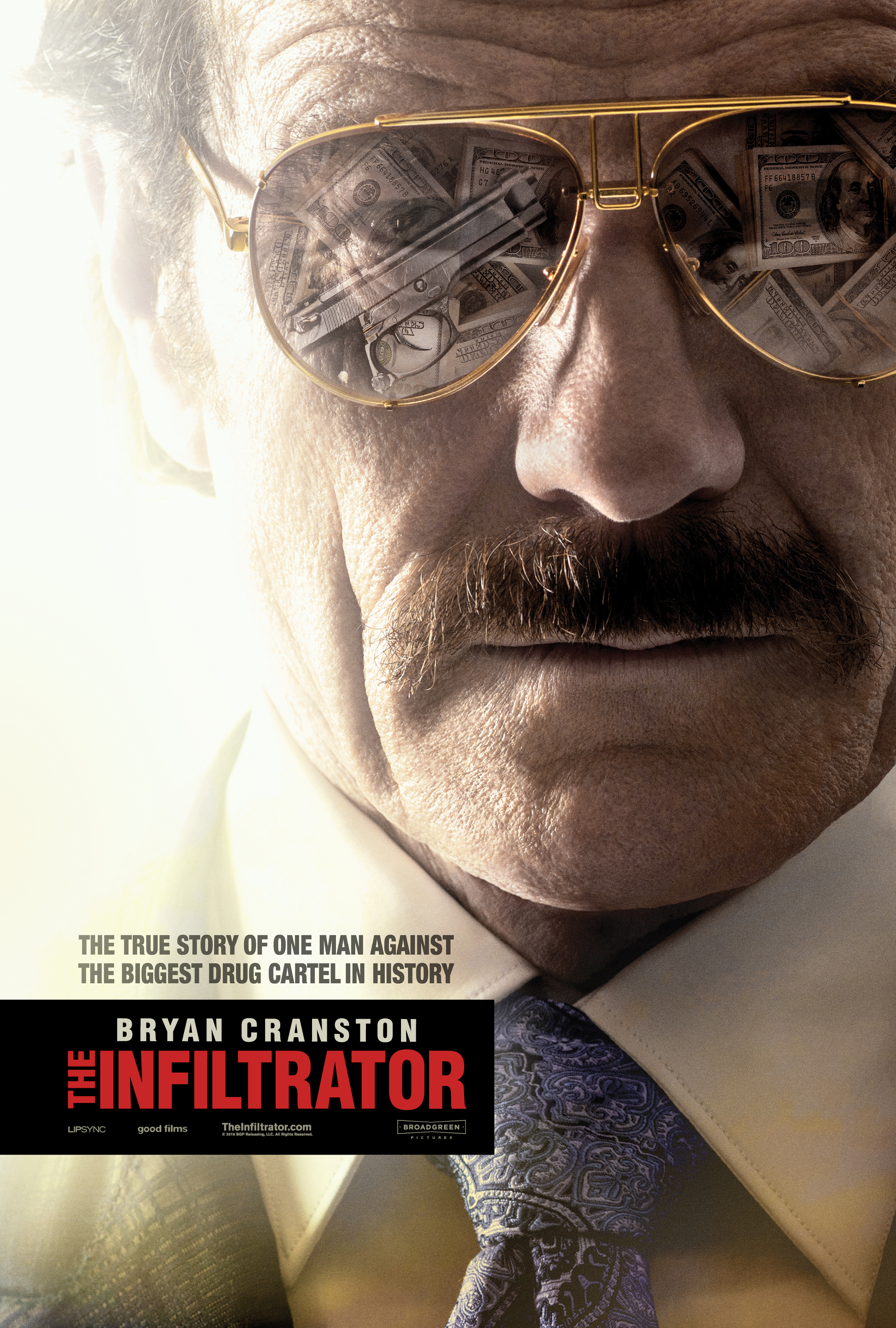 the infiltrator bryan cranston poster