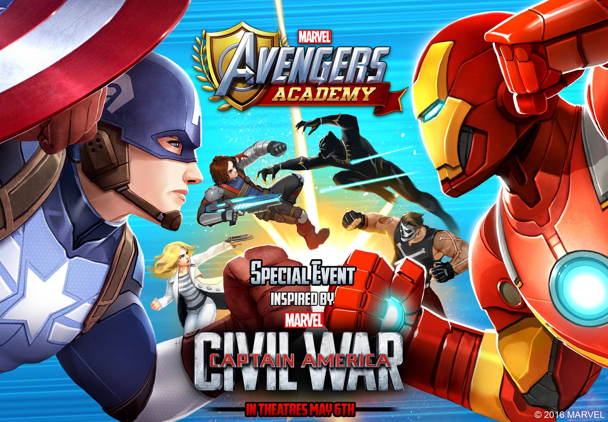 avengers academy civil war Civil War Comes To Avengers Academy App
