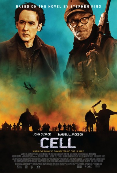 cell movie poster Watch: Stephen King's Cell Movie Trailer; Stars Samuel L. Jackson & John Cusack...