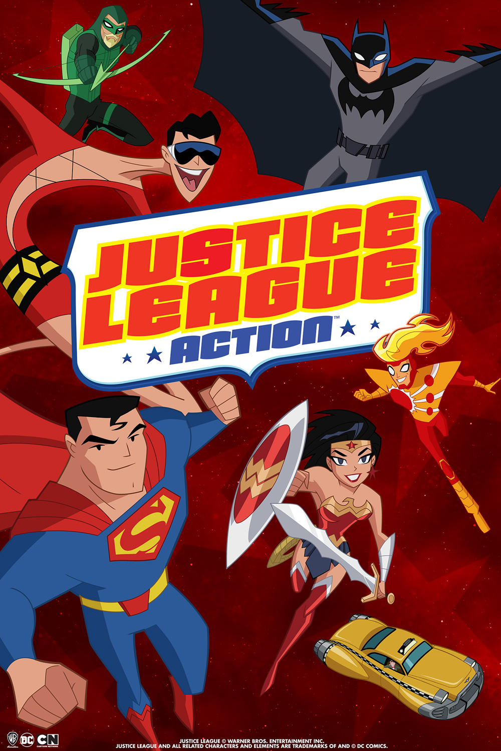 justice league action promo art