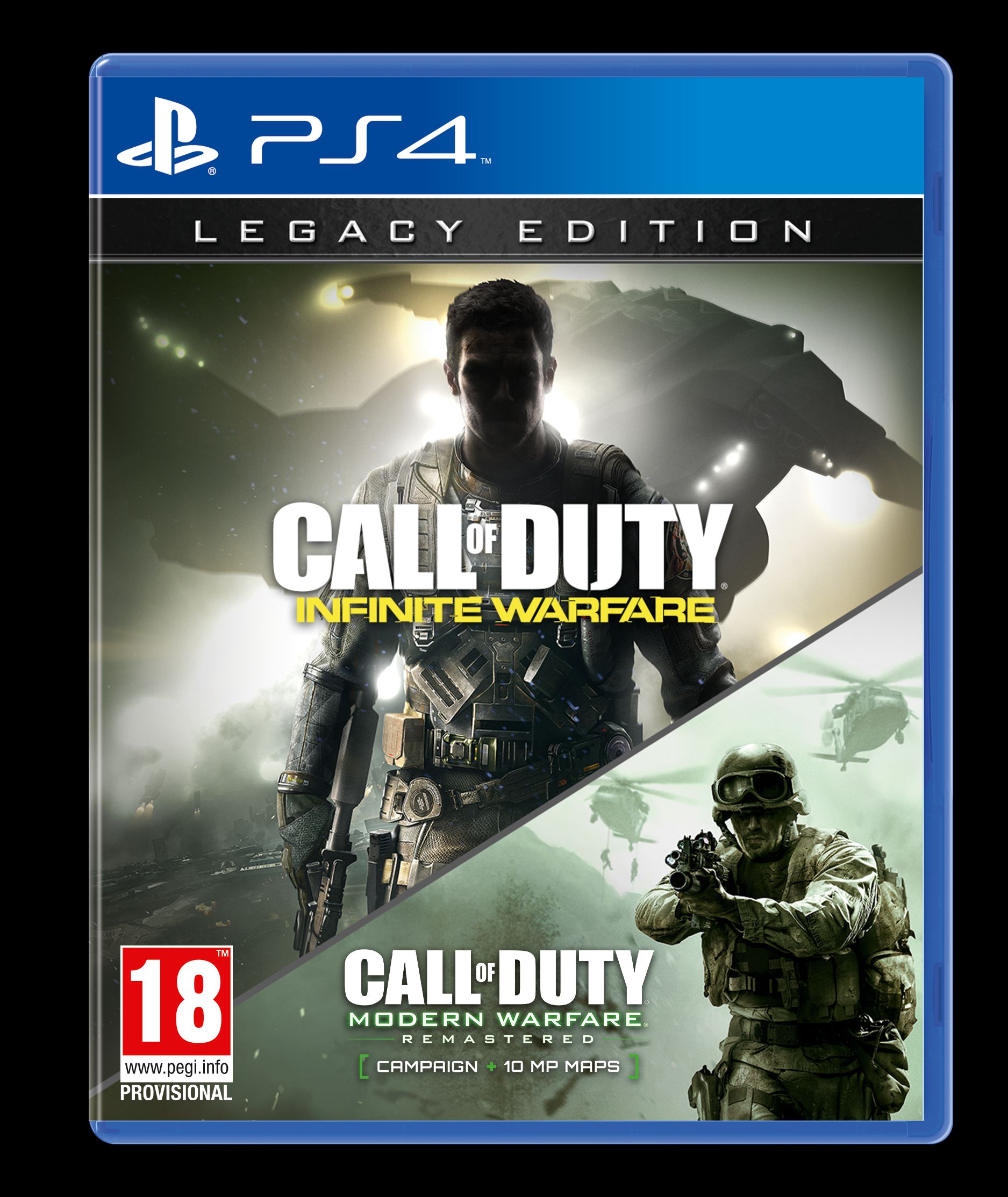 COD IW Legacy PS4 2D Packshot EN 1462200751 Call of Duty: Infinite Warfare & Modern Warfare Remastered Announced