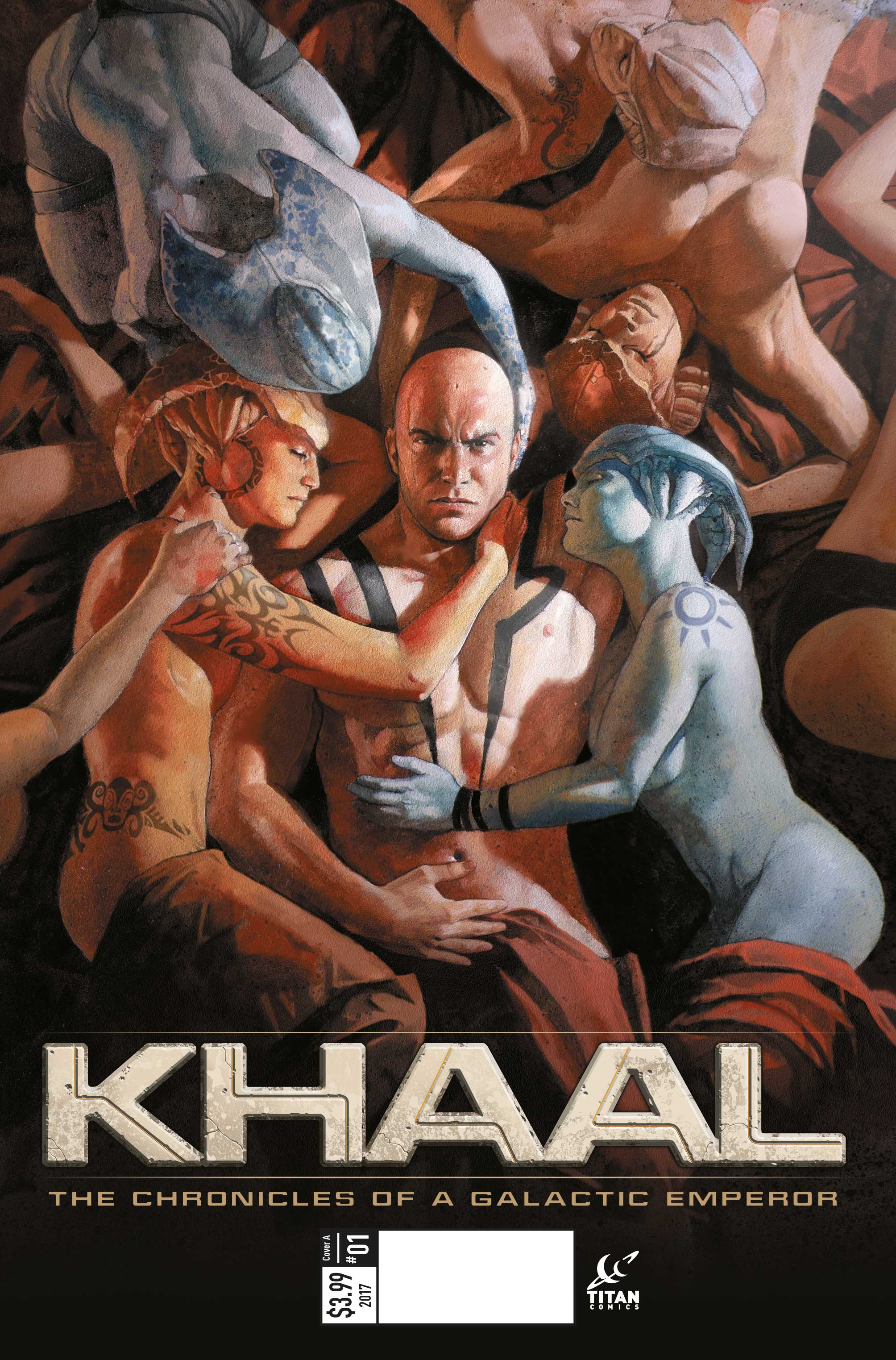Khaal1 Cover A ValentinSecher Titan Comics Reveals New Space Opera "Khaal"