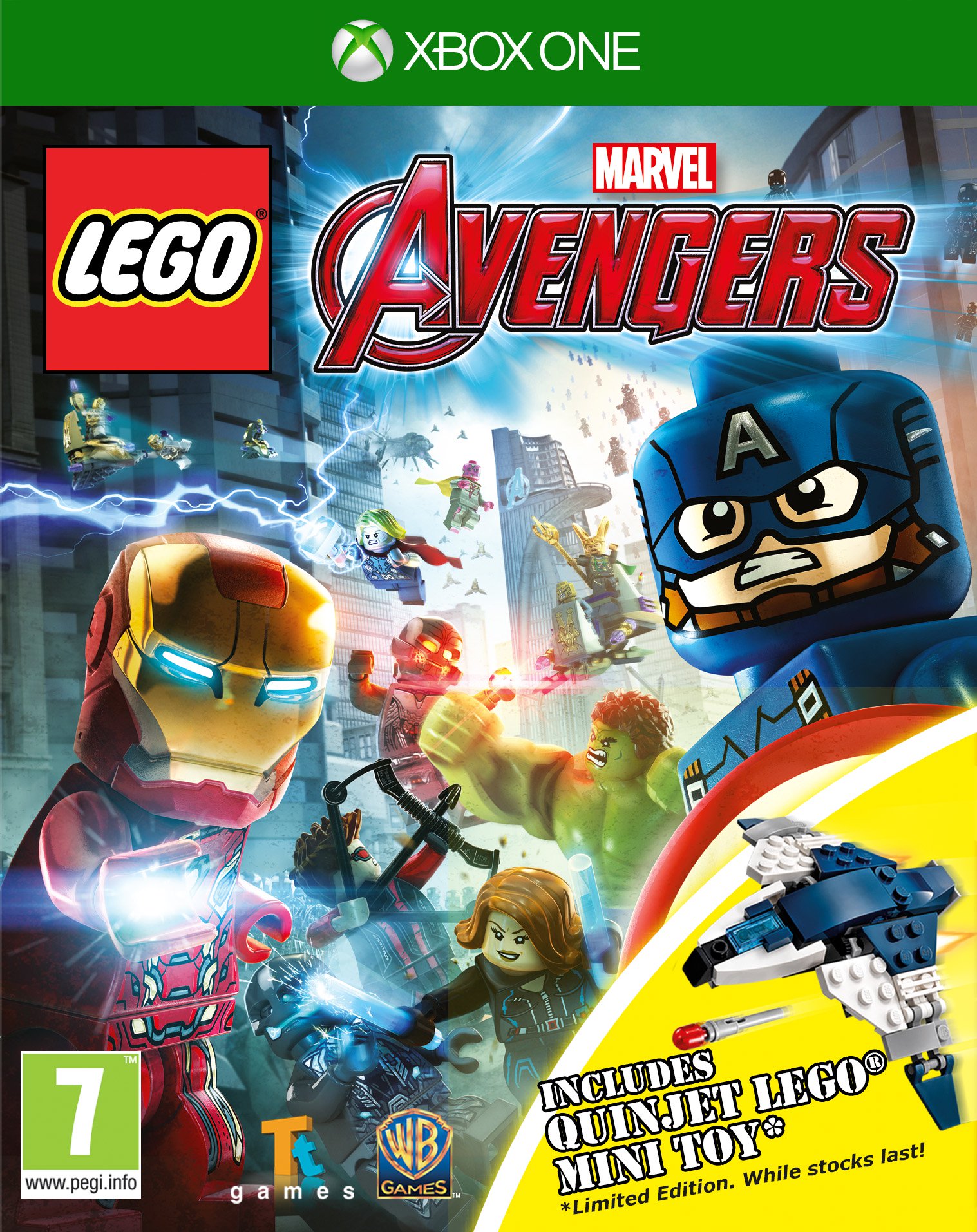 LEGO Marvel Avengers Box Art & Screenshots