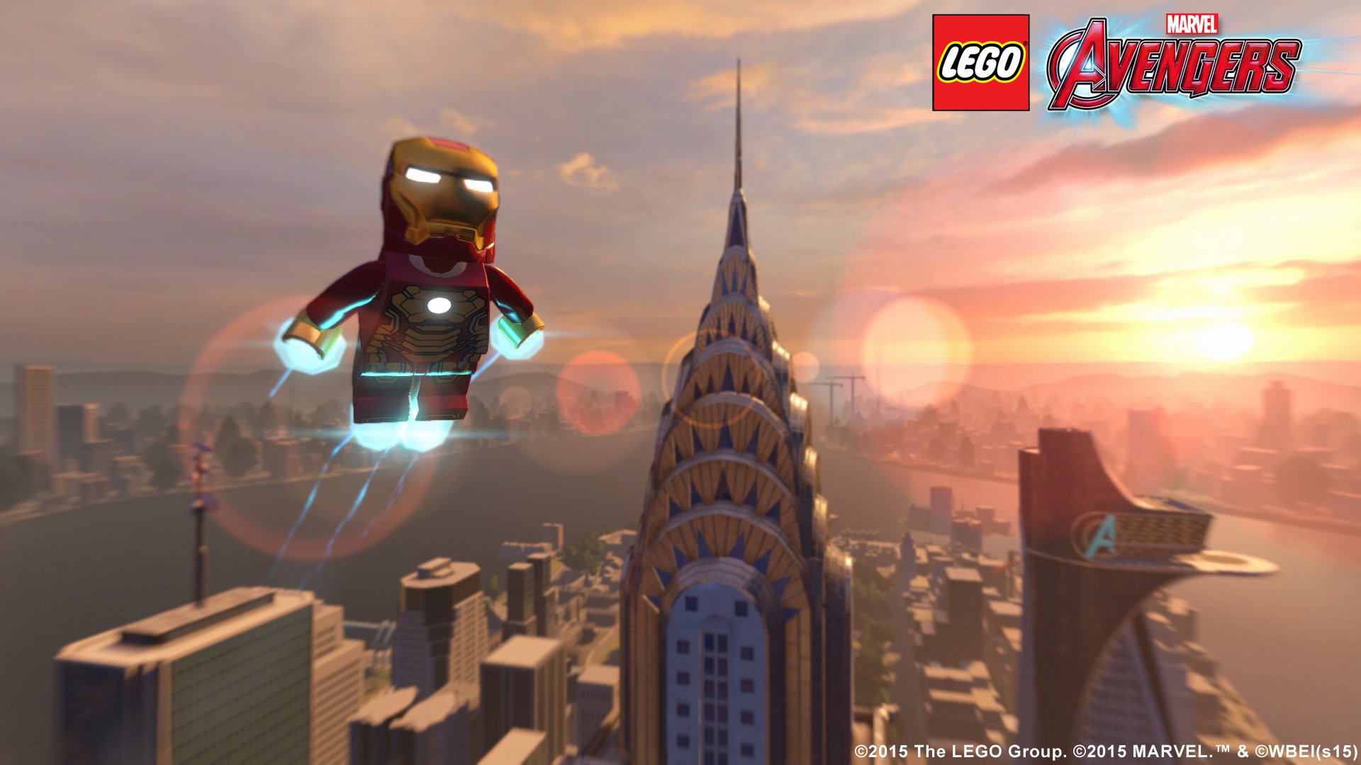 LMA IronMan NYC 2 LEGO Marvel Avengers Box Art & Screenshots