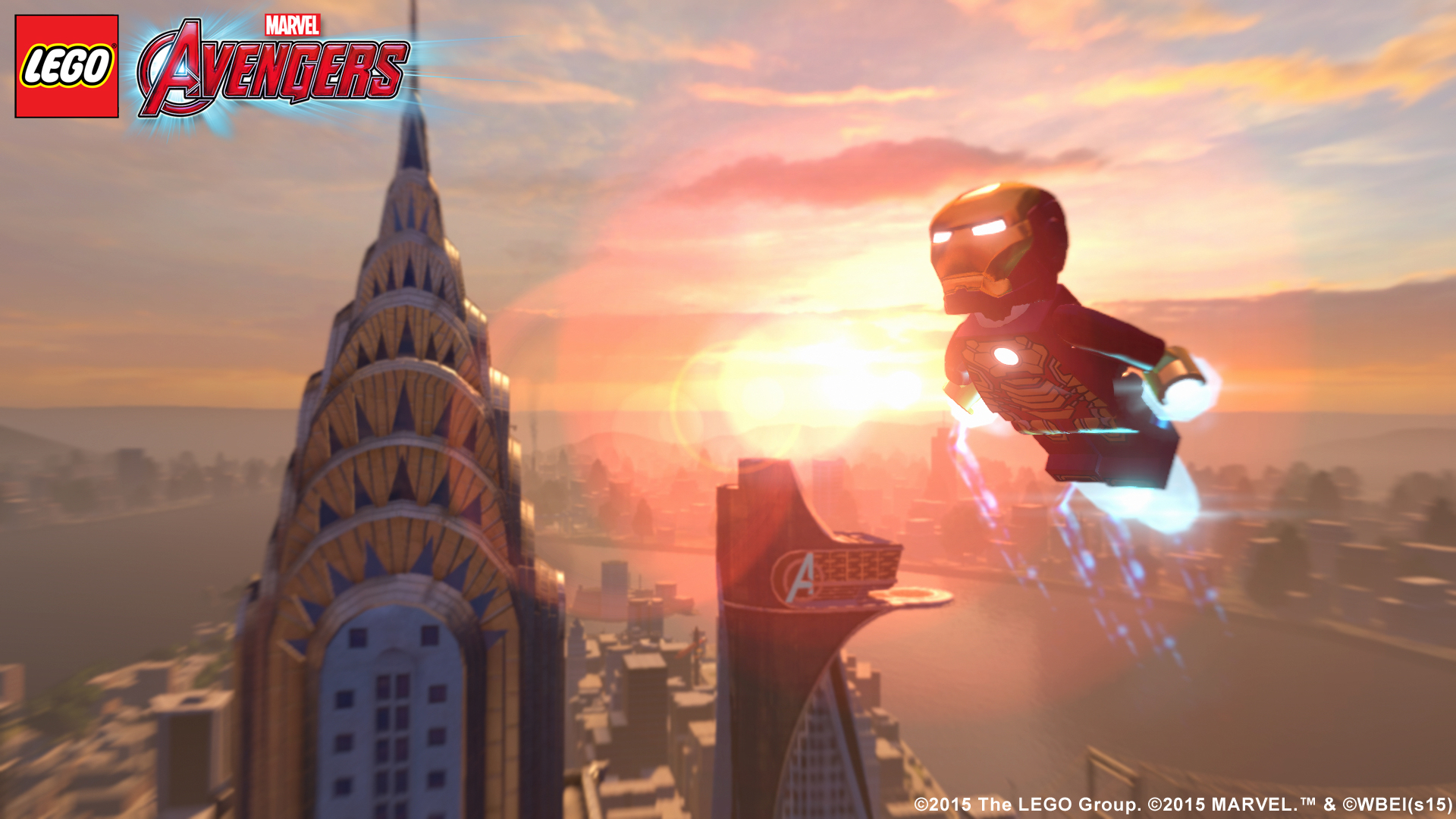 LMA IronMan NYC 3 LEGO Marvel Avengers Box Art & Screenshots