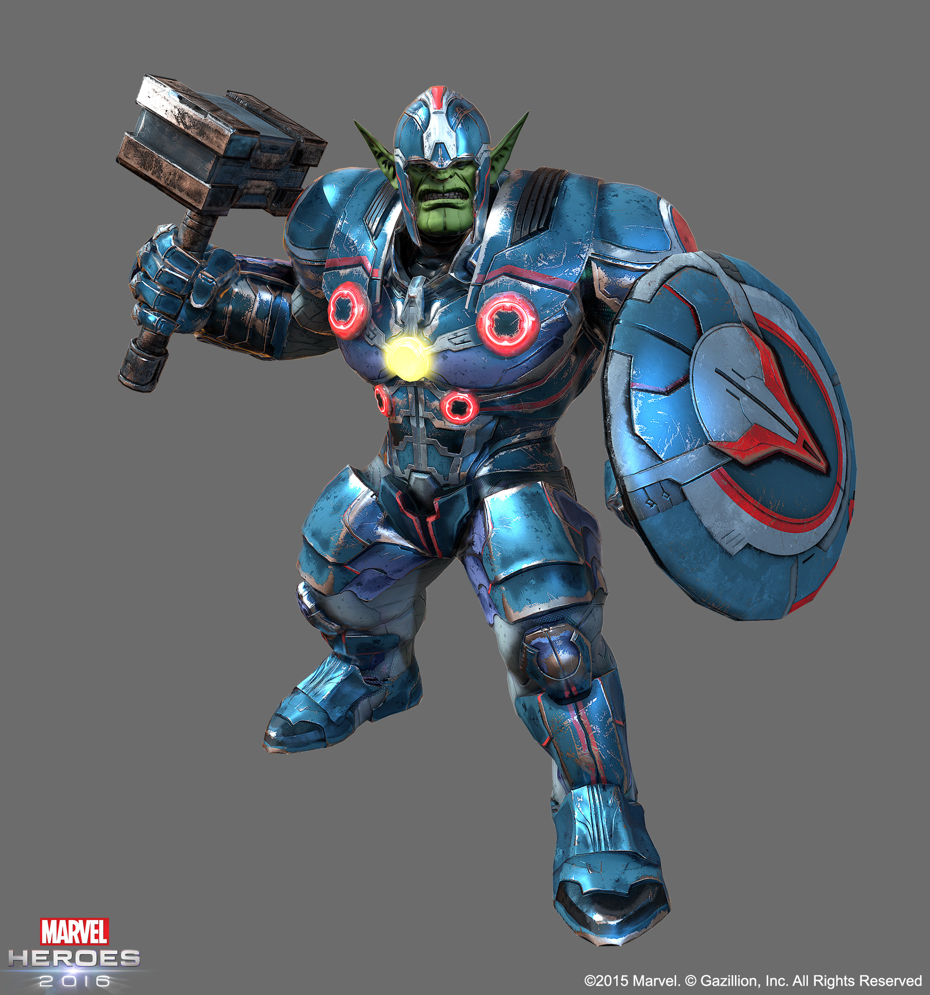 MH2016 WarSkrull Avengers NYCC 2015: Marvel Heroes 2016 Announced
