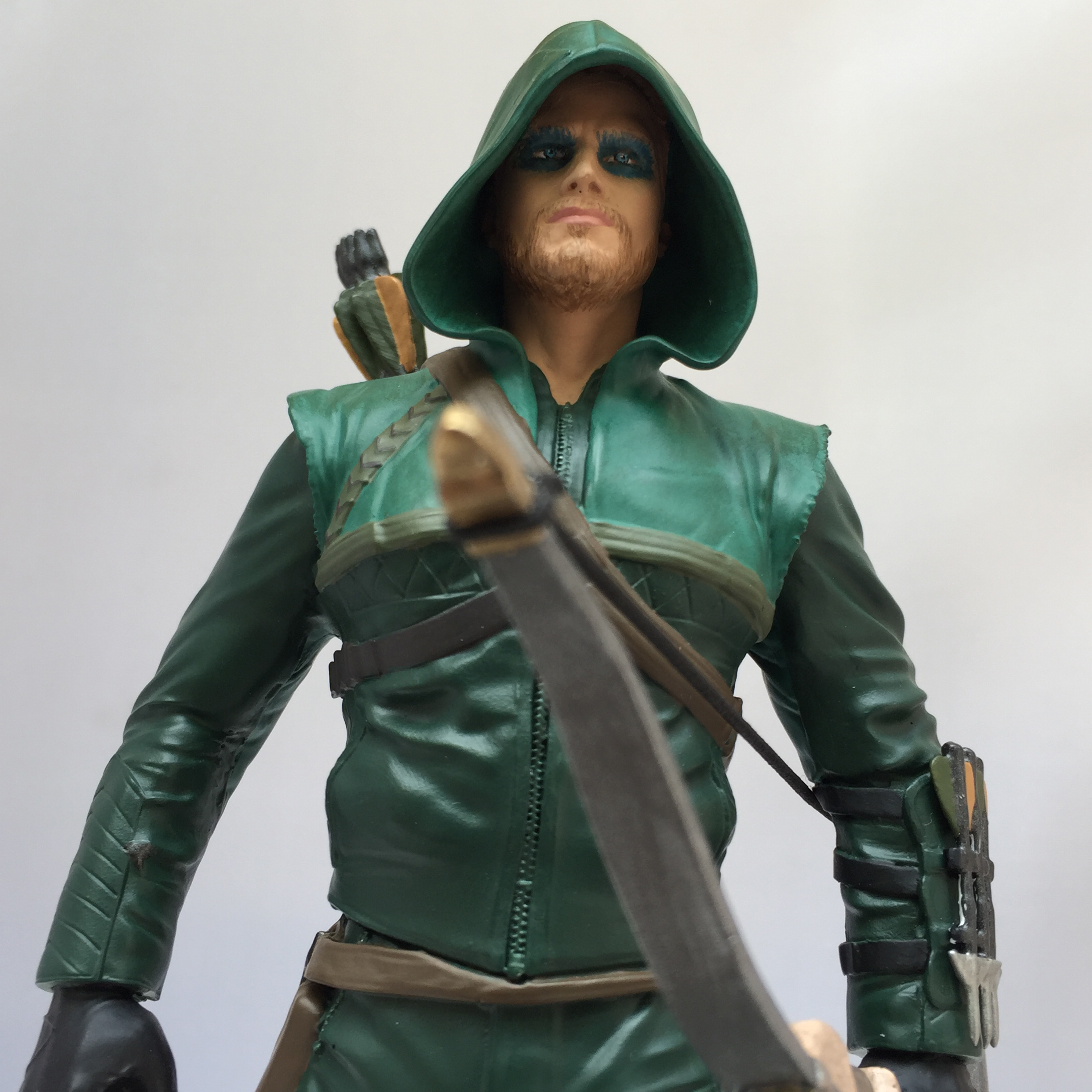 STK6834122 Exclusive Stephen Amell Arrow and Grant Gustin Flash Statues Revealed