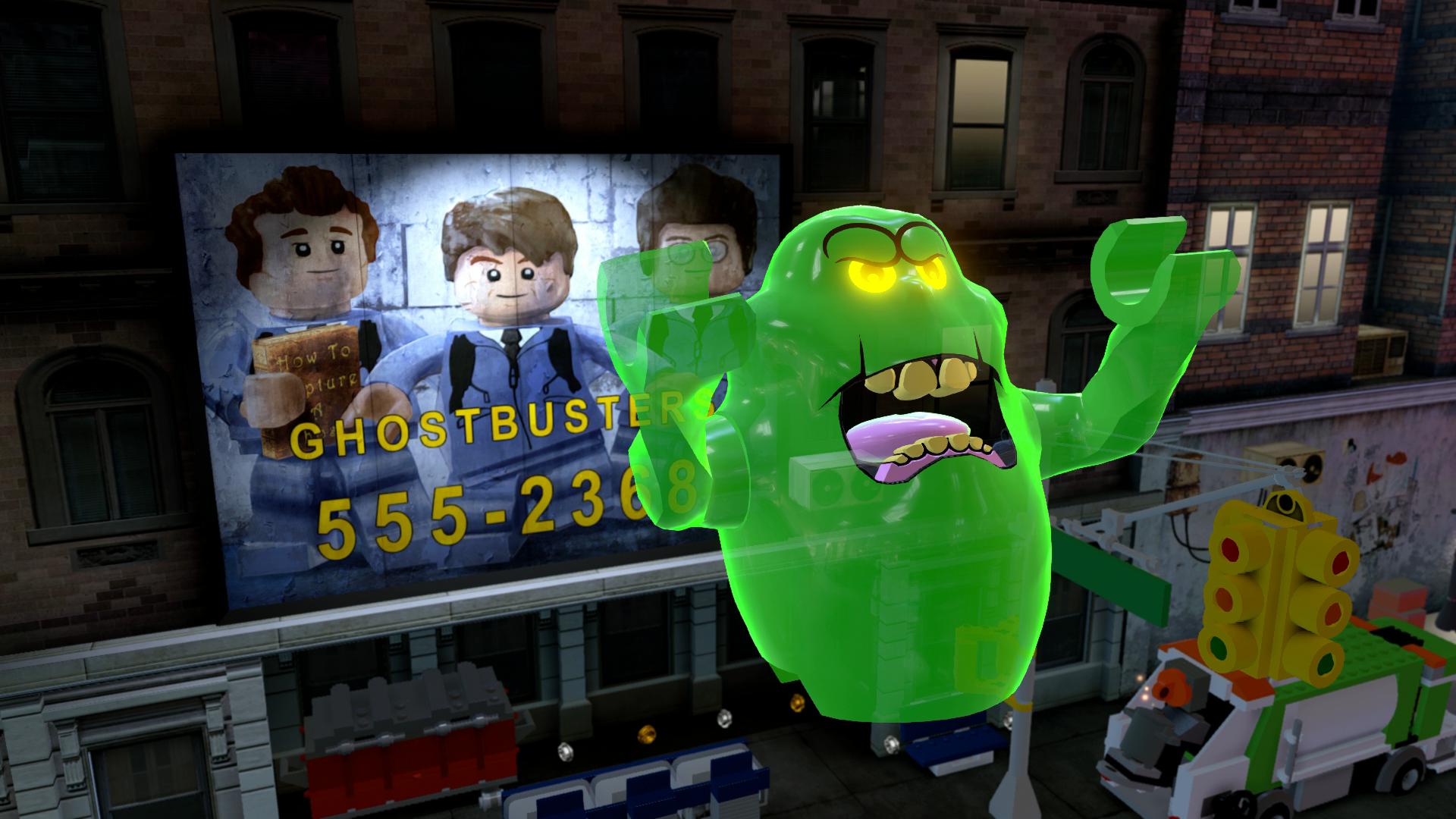 Slimer 02 bmp jpgcopy LEGO Dimensions Adds DC Comics Bane, Ghostbusters and LEGO Ninjago