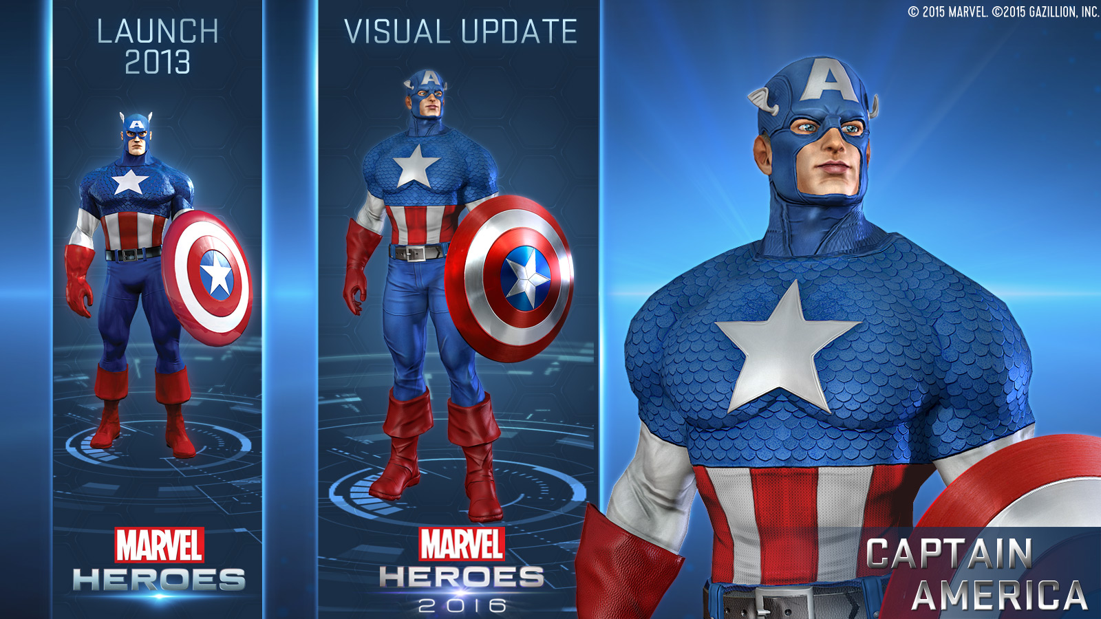 VisualUpdate CaptainAmerica Marvel Heroes 2016 Kicks Off Today