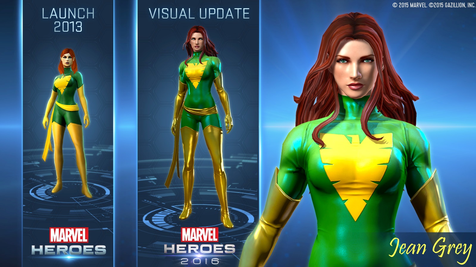 VisualUpdate Jean01 Marvel Heroes 2016 Kicks Off Today