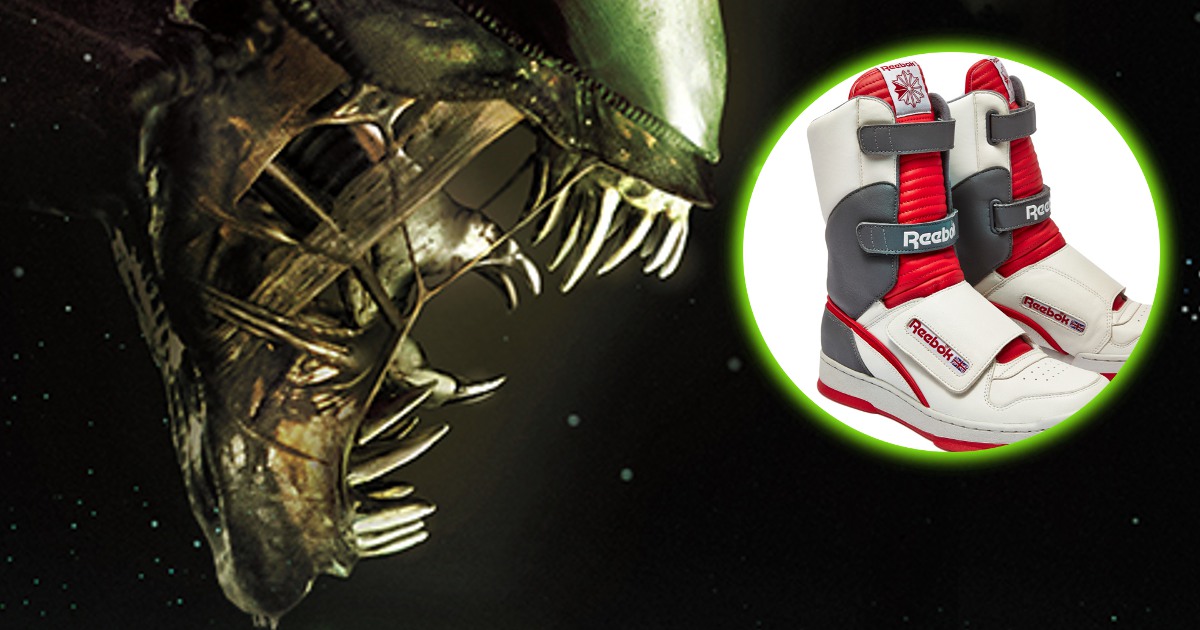 alien day reebox sneakers