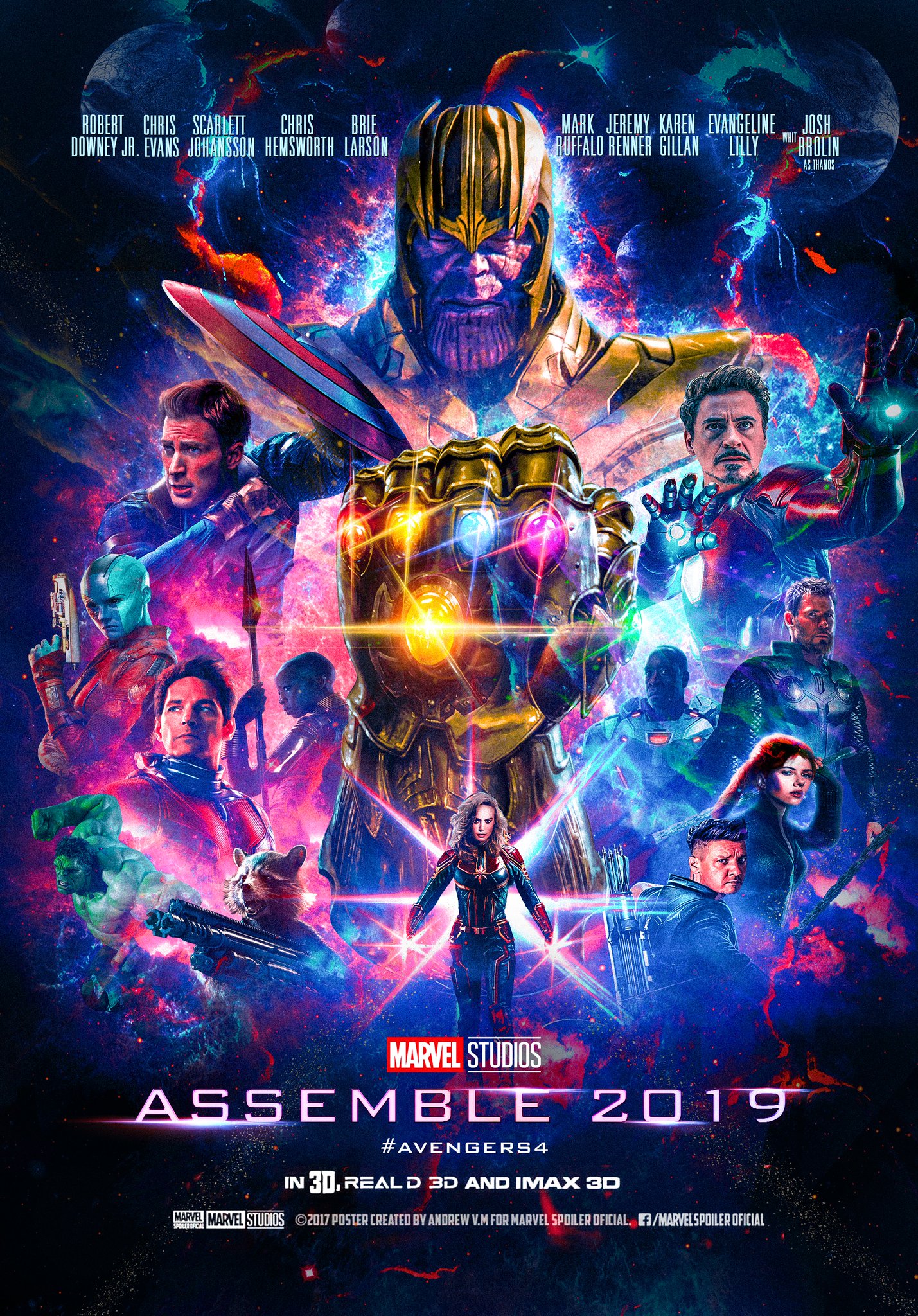 Avengers 4 Fan Posters Tease Endgame  Cosmic Book News