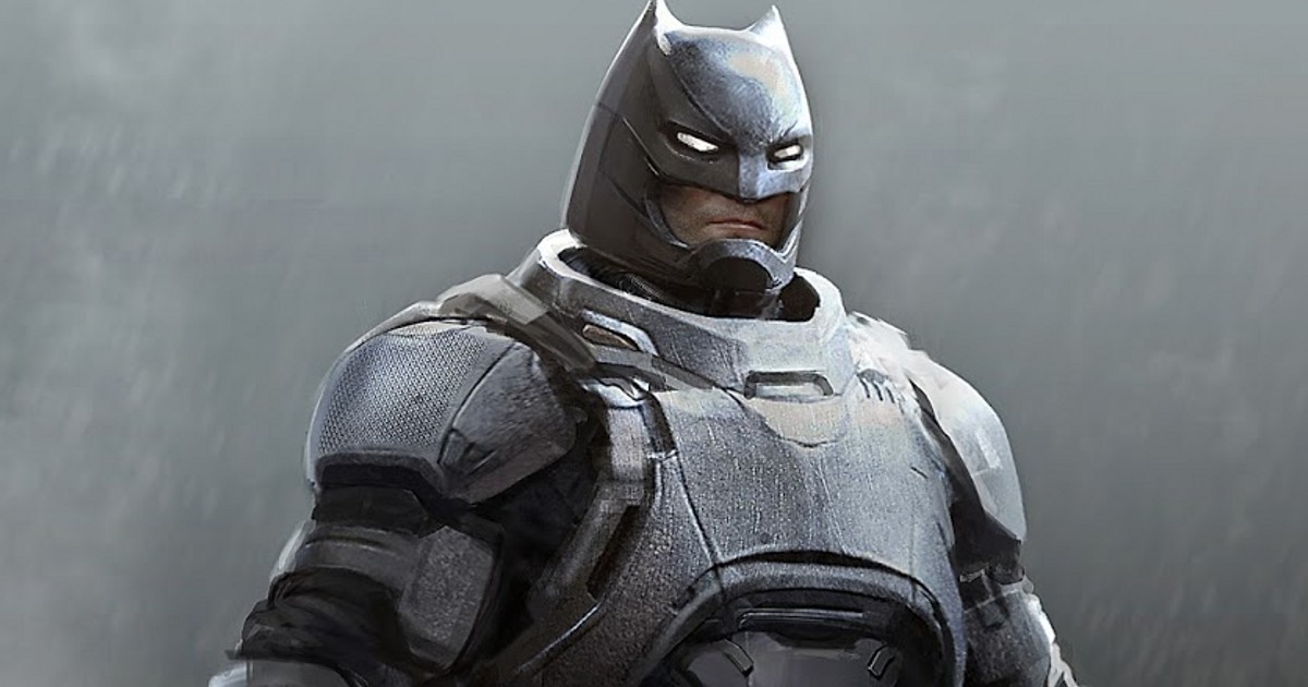 batman mech suit concept art
