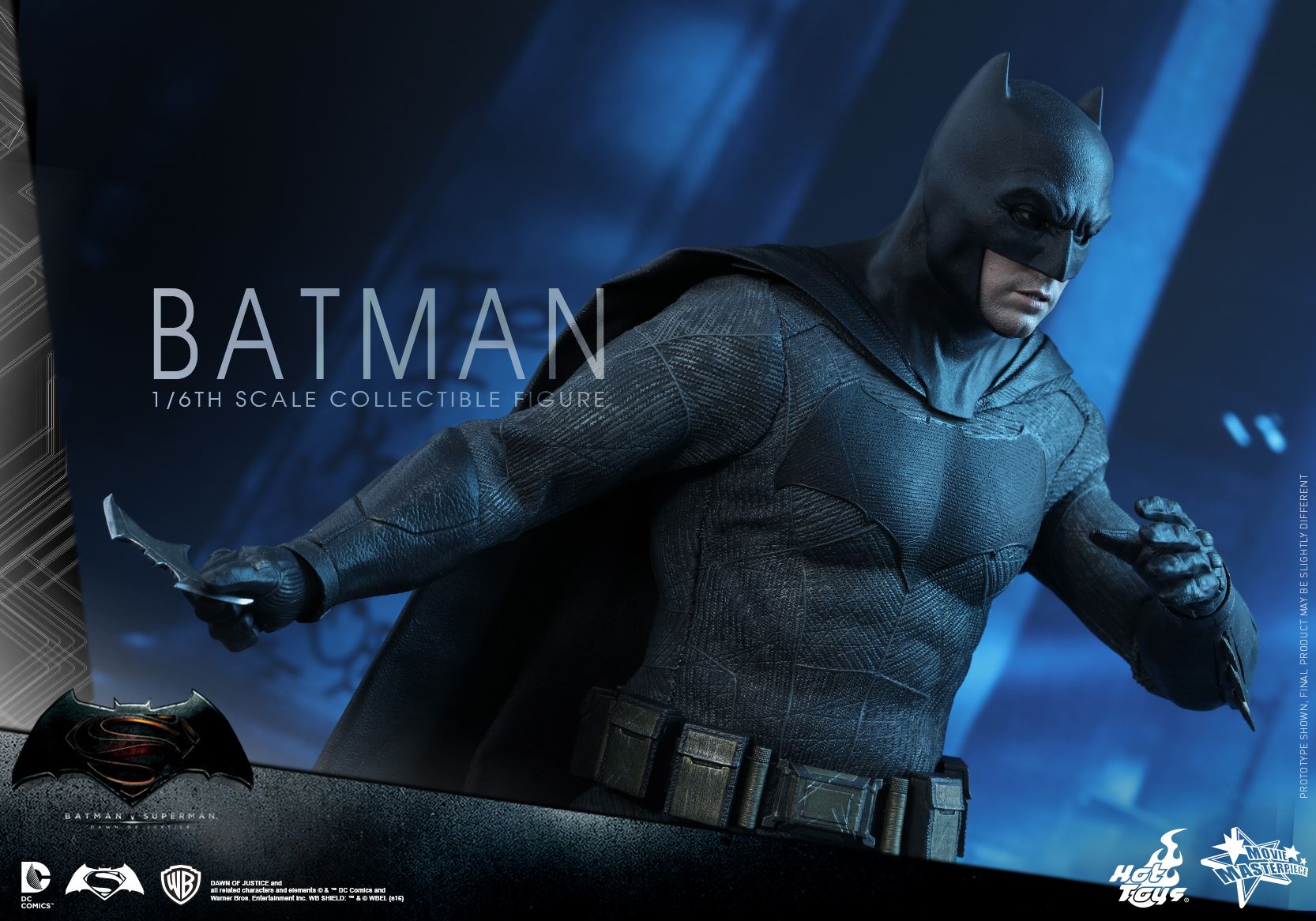 batmanhtbvs3 Batman Vs. Superman Hot Toys Figures Revealed