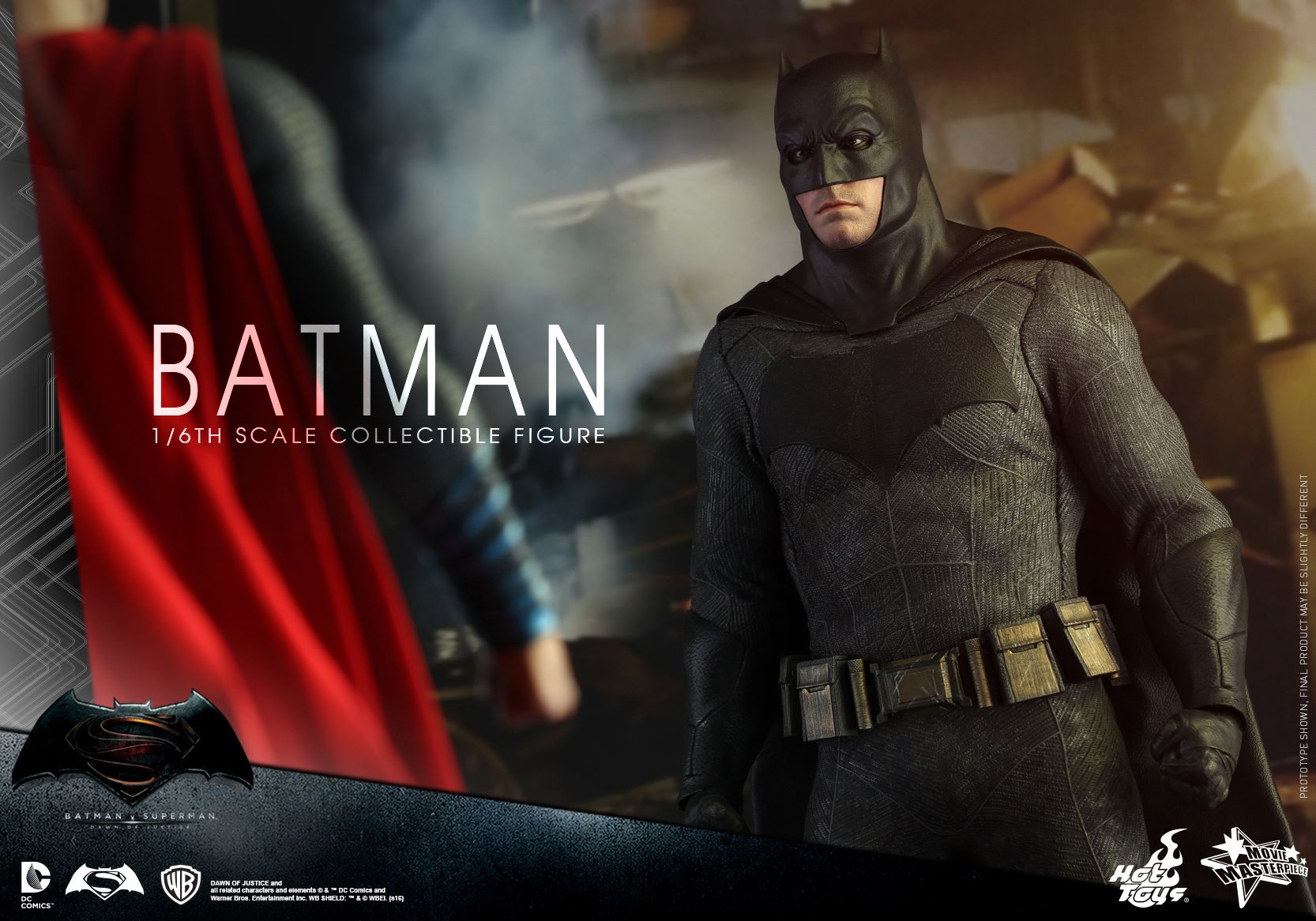 batmanhtbvs8 Batman Vs. Superman Hot Toys Figures Revealed
