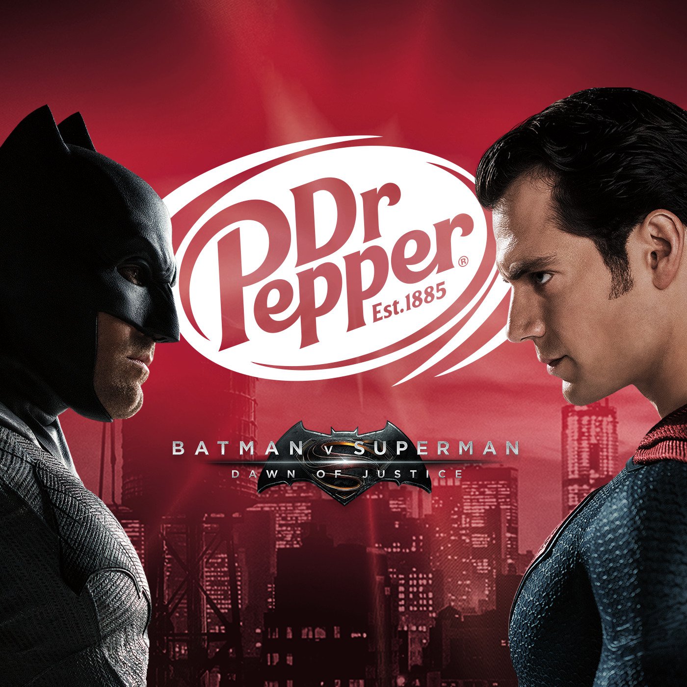 Batman vs Superman Dr Pepper