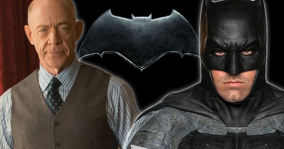 ben affleck jk simmons batman justice league matt damon Ben Affleck & JK Simmons Talk Batman Movie; Joke Matt Damon