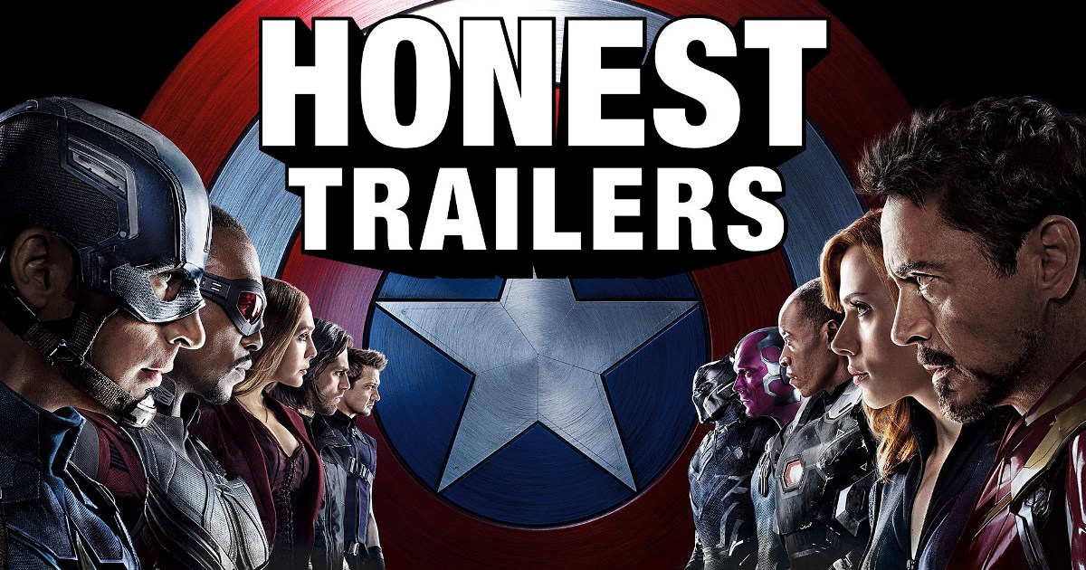 captain america civil war honest trailer Watch: Captain America: Civil War Honest Trailer