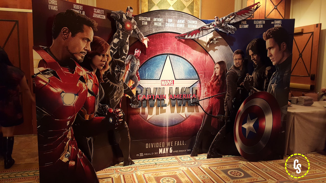 cc2 0 CinemaCon Posters: Captain America: Civil War, X-Men: Apocalypse, TMNT 2, Star Trek & More