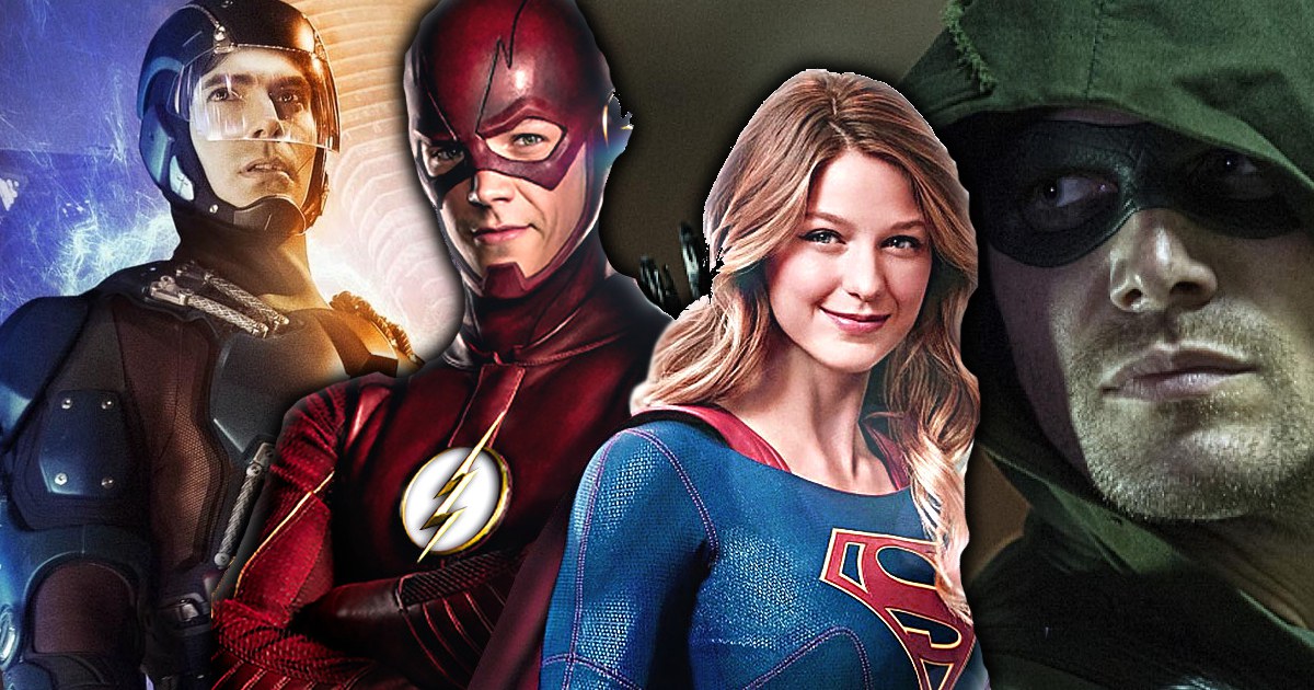 dc tv mega crossover flash supergirl Grant Gustin Hints At Mega Crossover: Flash, Supergirl, Arrow & DC's Legends Of Tomorrow