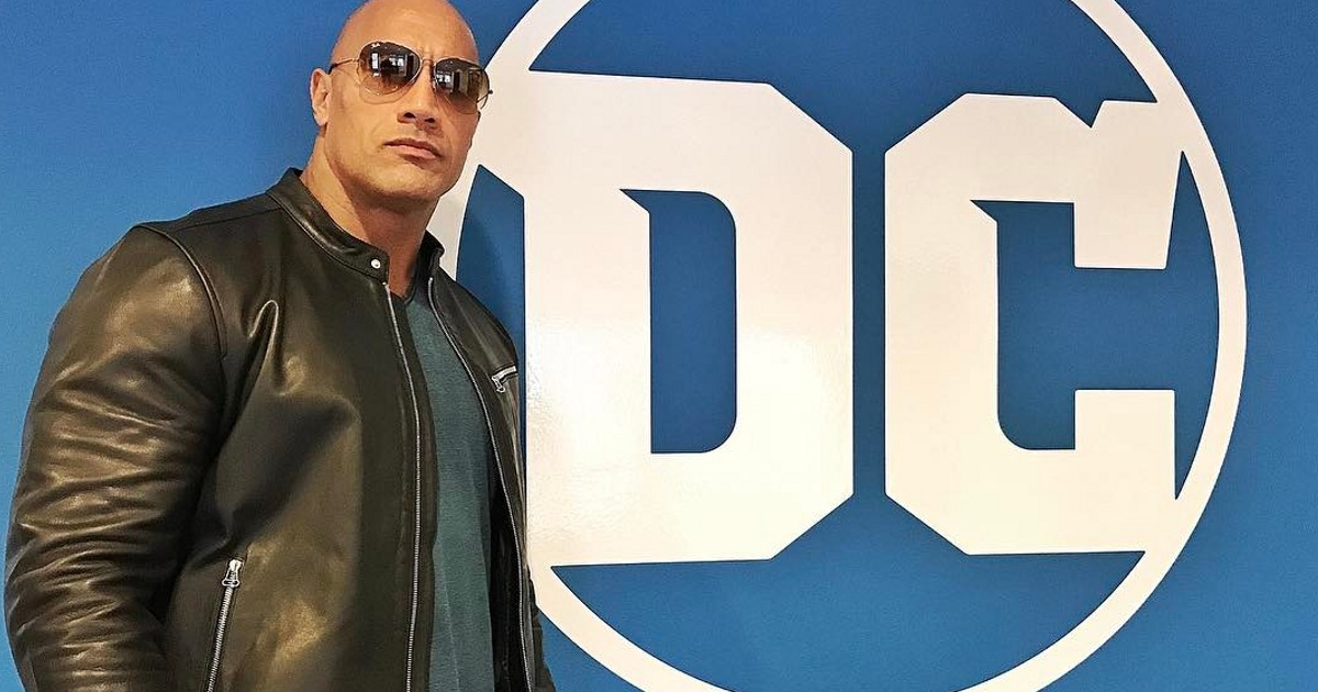 dwayne johnson shazam meeting dc Dwayne Johnson Fired Up For Justice League & Shazam Movies