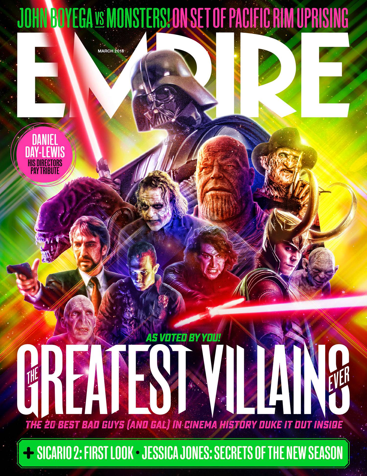 Empire Magazine Villains Cover Thanos