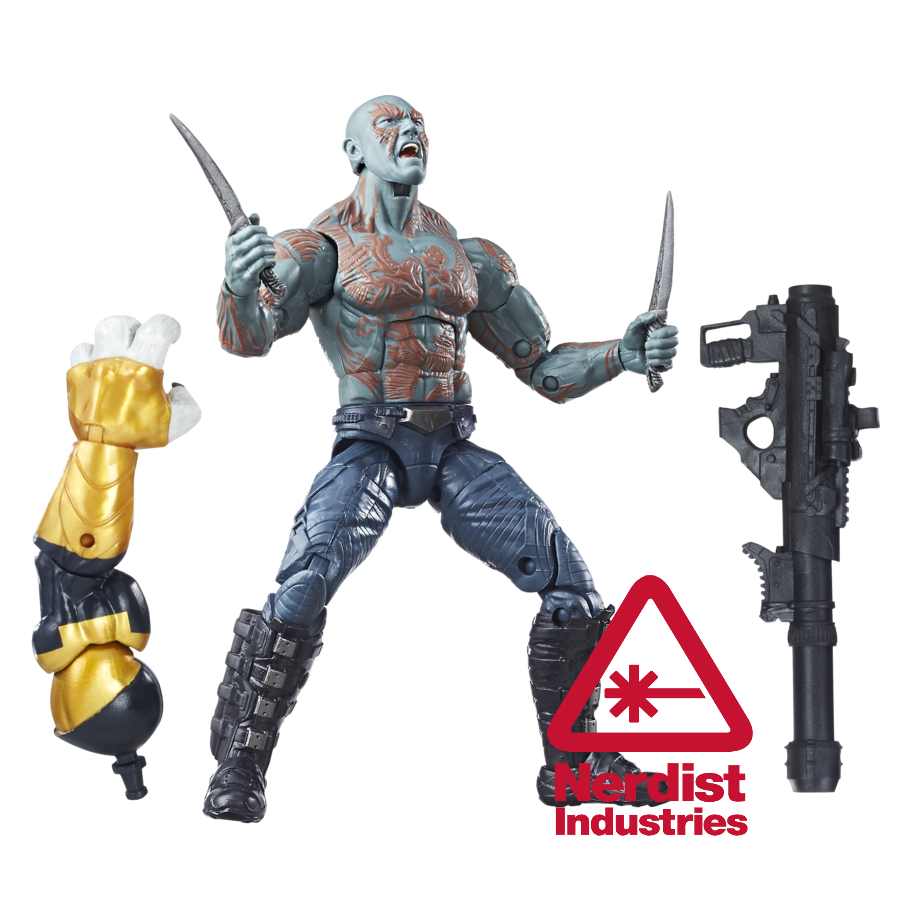 gotg2hasbro1 Guardians of the Galaxy 2 Marvel Legends Figures Revealed
