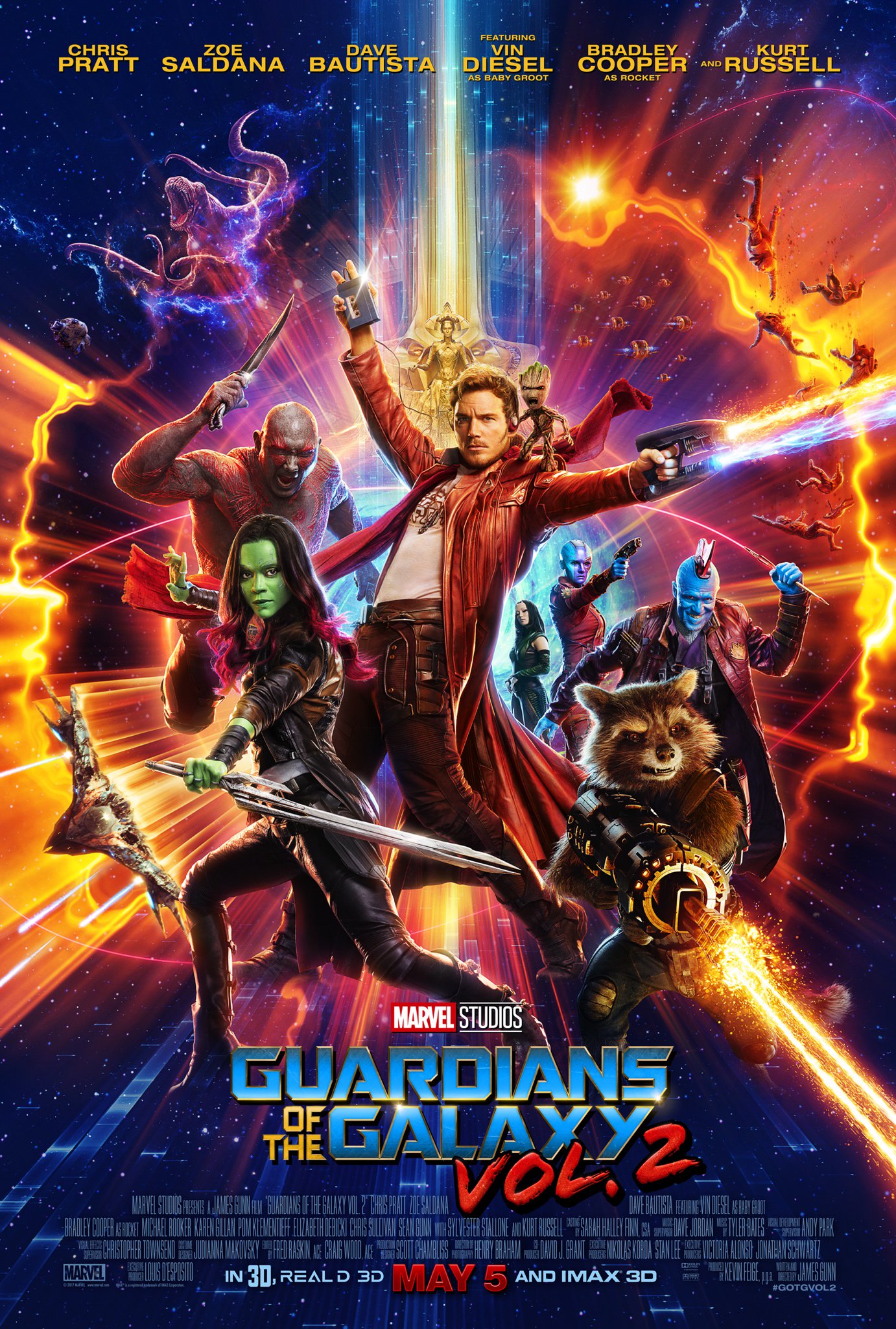 gotg2poster 0 Guardians of the Galaxy Trailer #3 4K ULTRA HD
