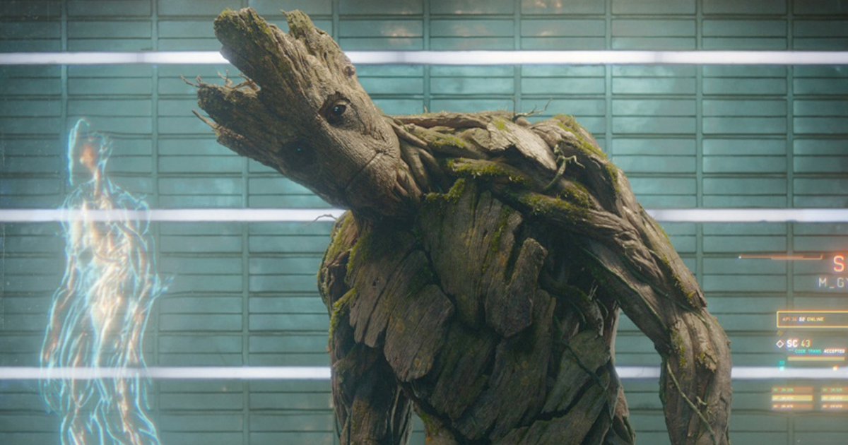 groot last supper gotg James Gunn Reveals Groot Deleted Scene Image From Guardians of the Galaxy