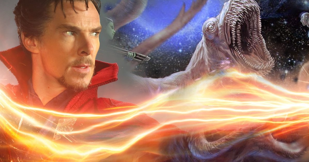 guardians galaxy 2 doctor strange Guardians of the Galaxy 2 Alien Monster May Connect To Doctor Strange