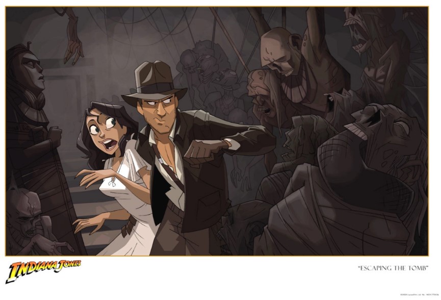 indiana jones escaping the tomb Watch: The Adventures of Indiana Jones Animated (Fan-Made)
