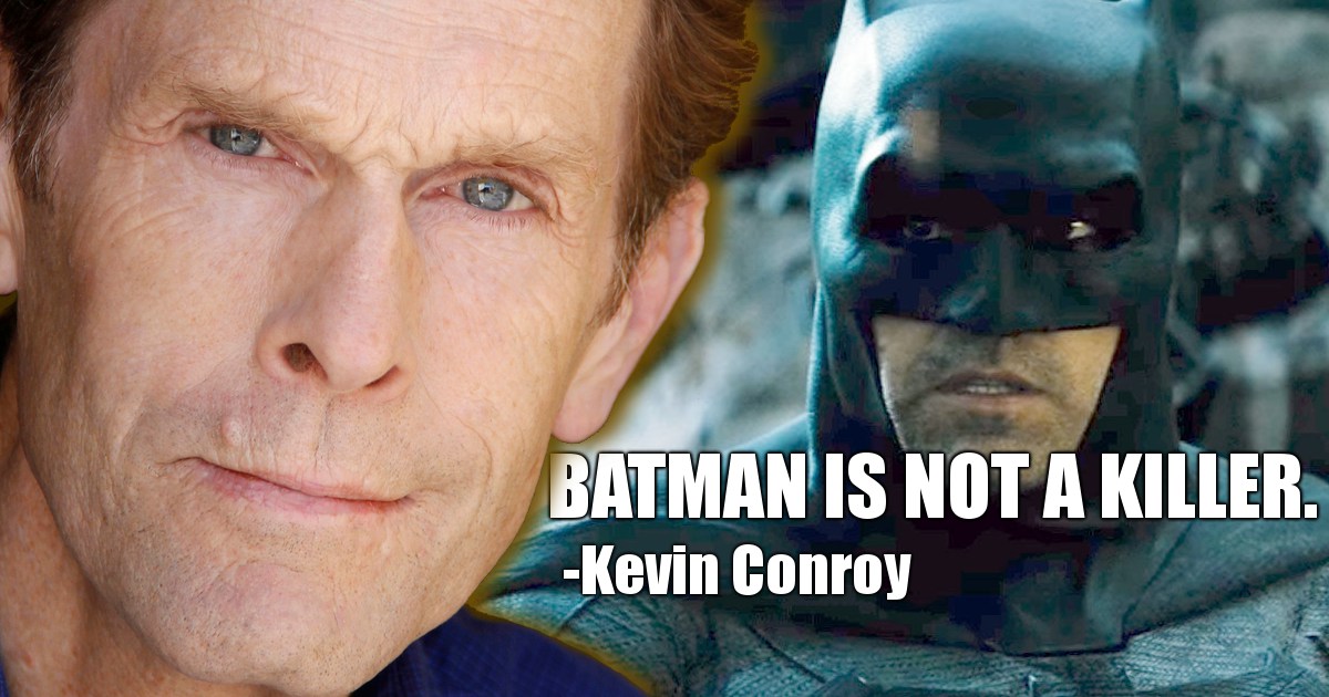 kevin conroy batman vs superman 0 Kevin Conroy Not Comfortable With Batman Vs. Superman