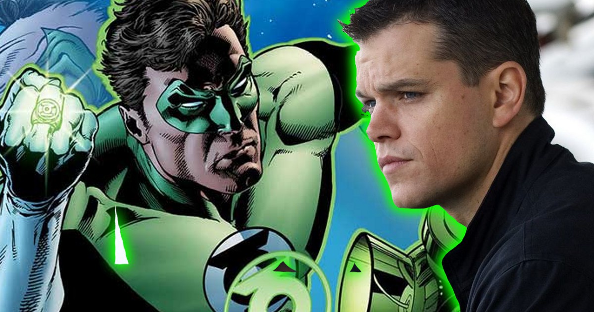 matt damon green lantern Matt Damon Would Play A Ben Affleck-Directed Super Hero