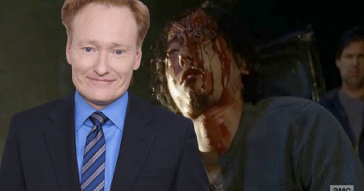steven yeun walking dead conan o brien Steven Yeun Talks Walking Dead On Conan O'Brien