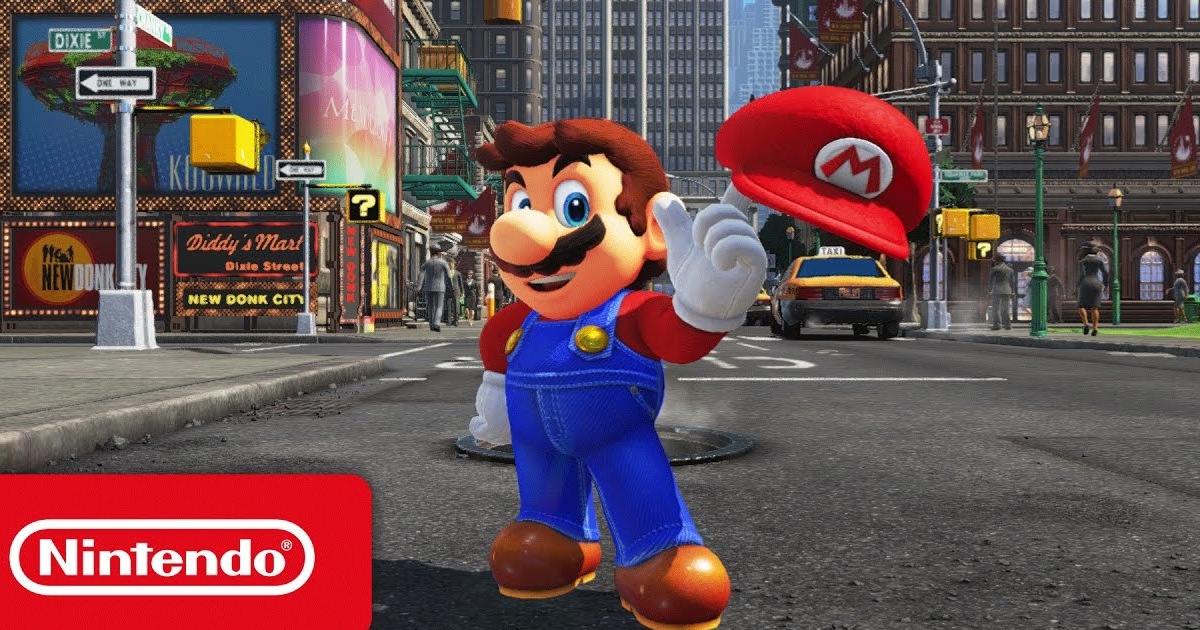 super mario nintendo switch Super Mario Odyssey Nintendo Switch Trailer
