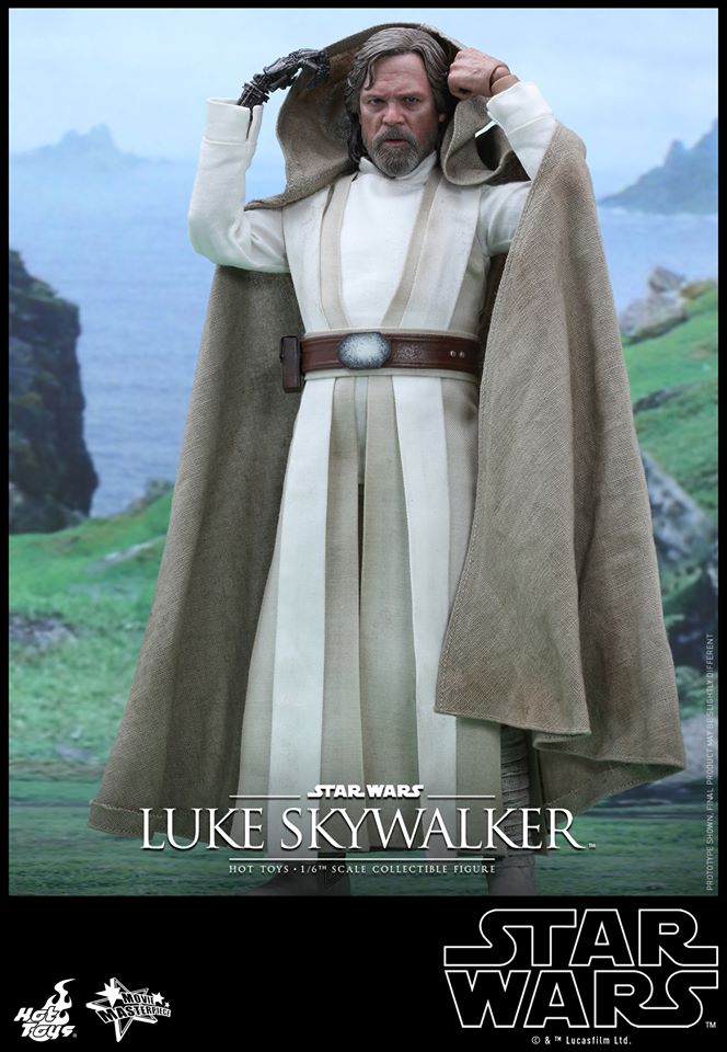 swfahtluke1 Luke Skywalker Star Wars: The Force Awakens Hot Toys Action Figure Revealed