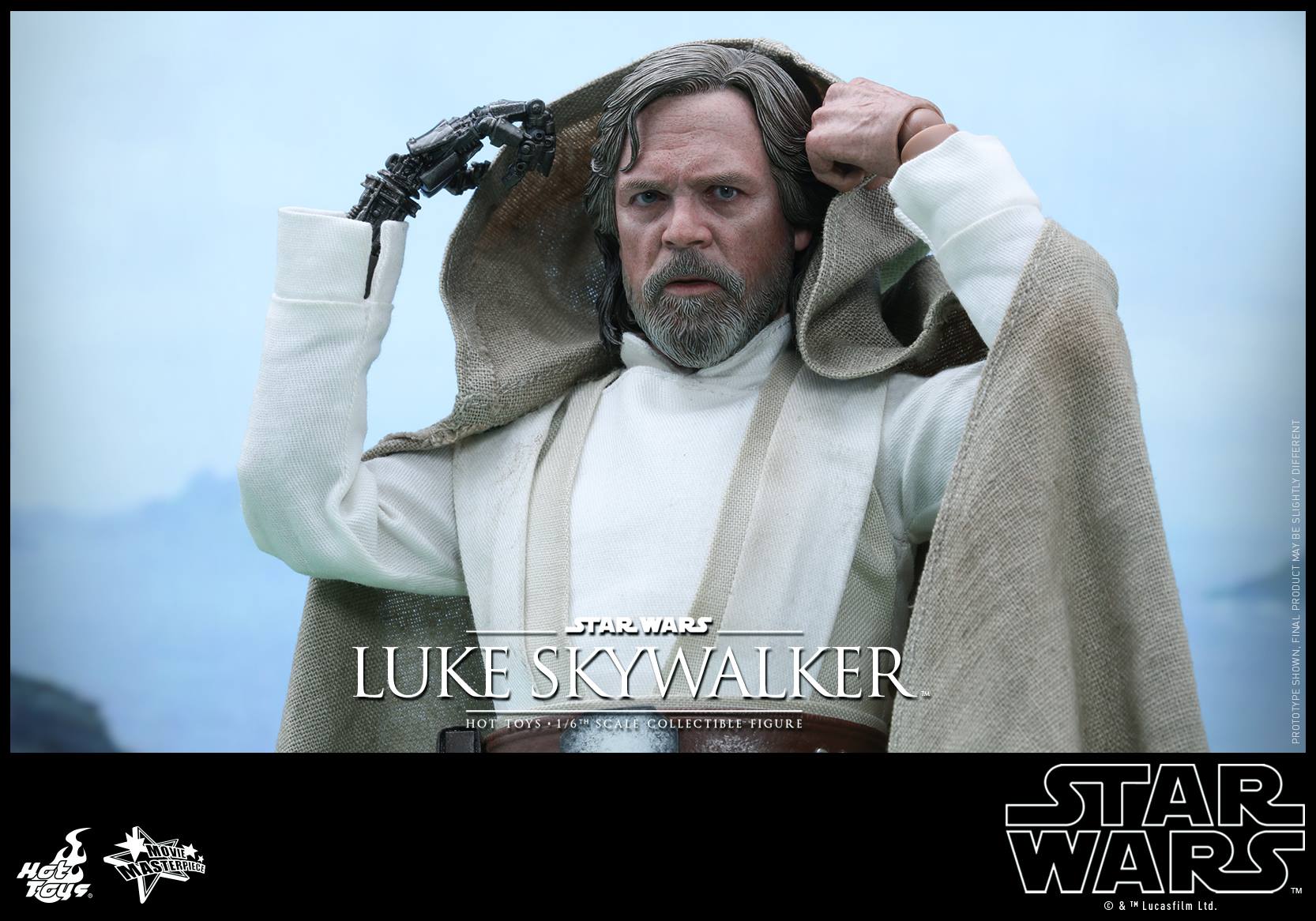 swfahtluke11 Luke Skywalker Star Wars: The Force Awakens Hot Toys Action Figure Revealed