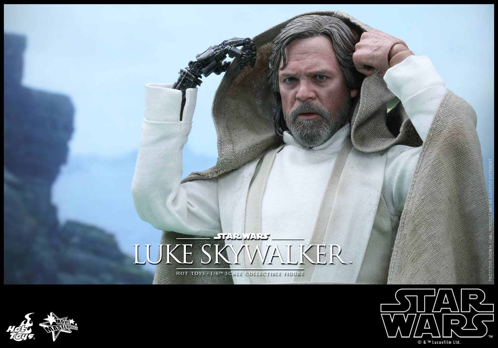 swfahtluke2 Luke Skywalker Star Wars: The Force Awakens Hot Toys Action Figure Revealed