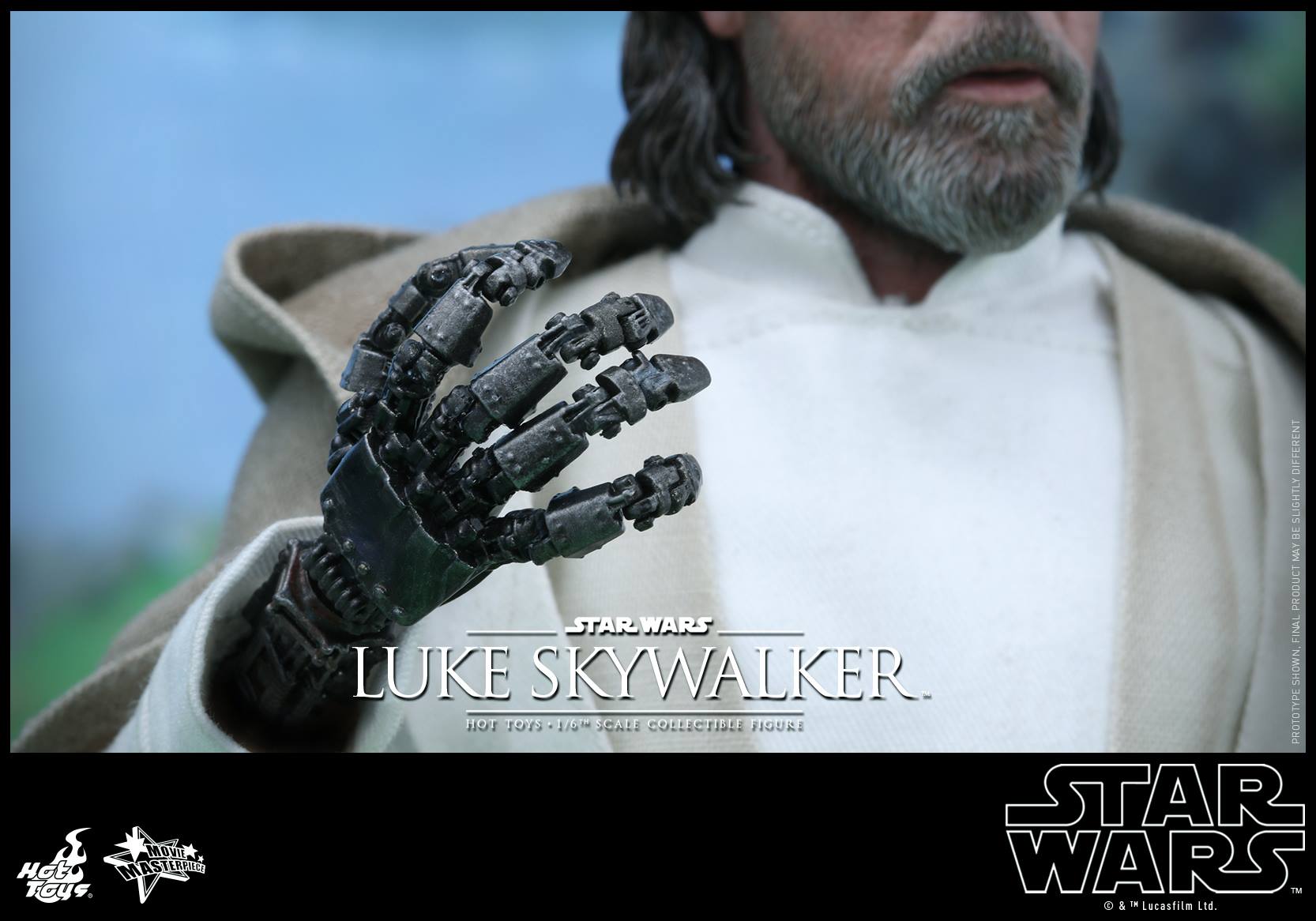 swfahtluke4 Luke Skywalker Star Wars: The Force Awakens Hot Toys Action Figure Revealed