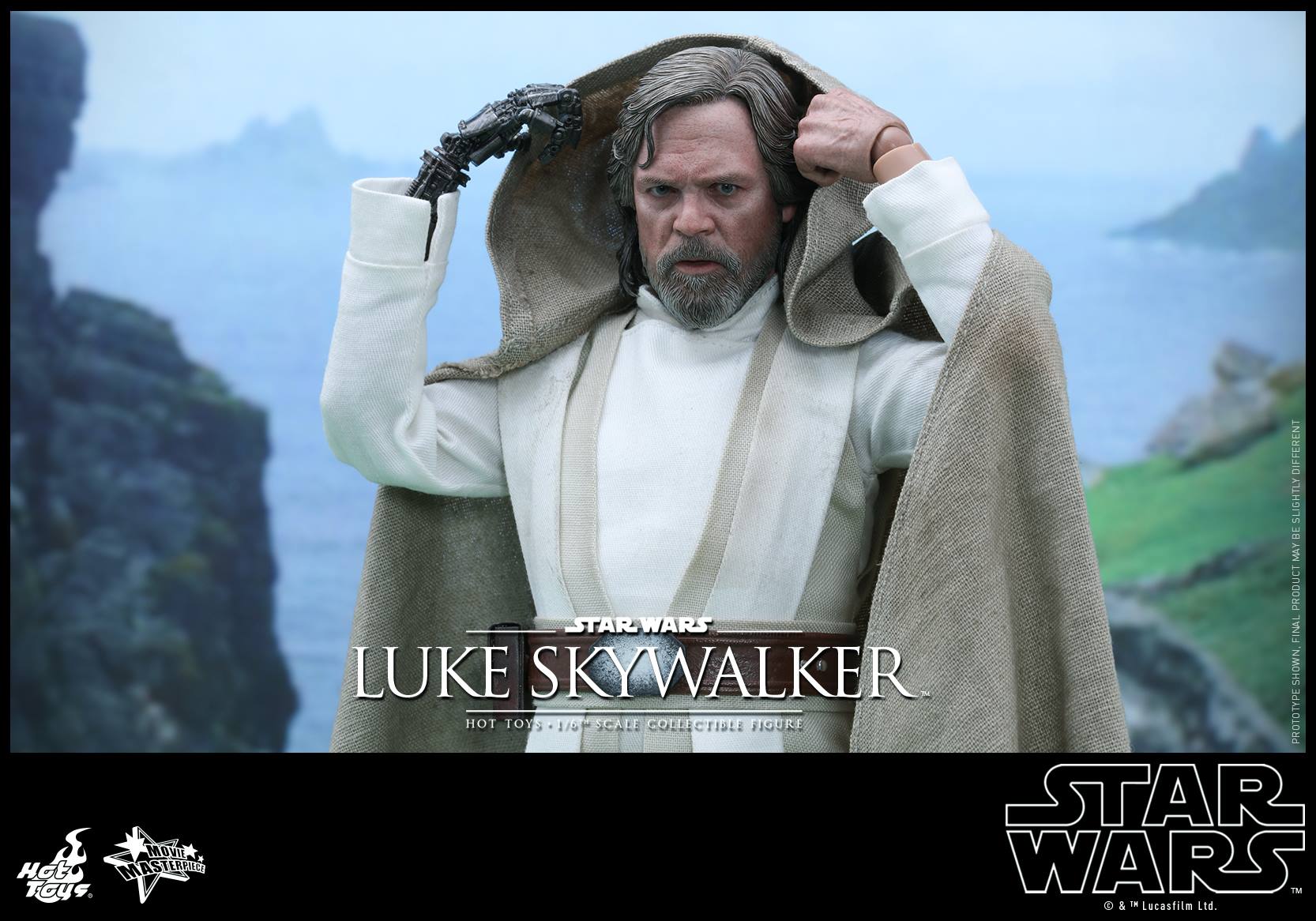 swfahtluke9 Luke Skywalker Star Wars: The Force Awakens Hot Toys Action Figure Revealed