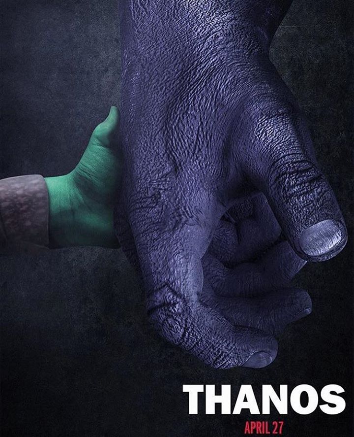 The Avengers: Infinity War Thanos poster