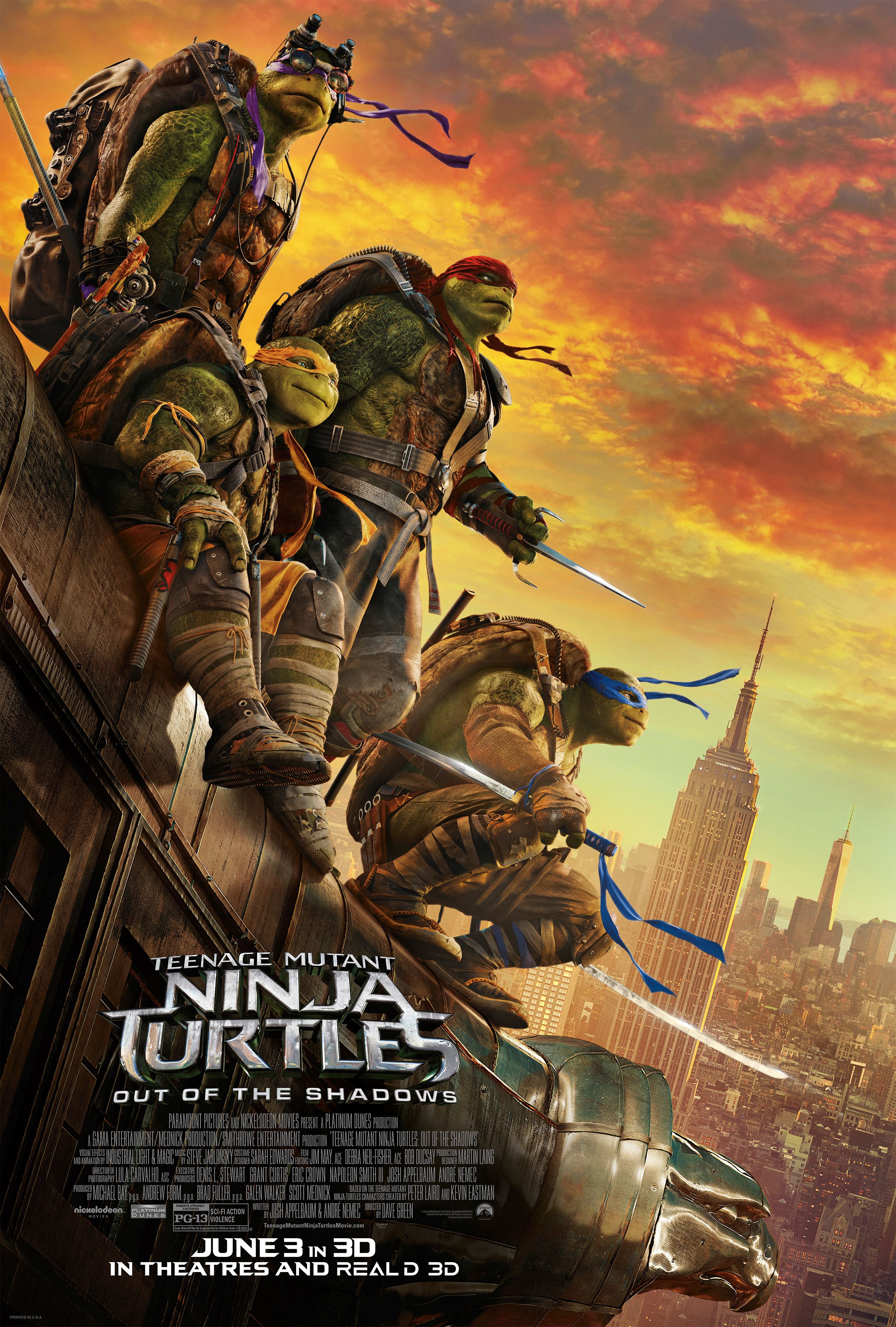 tmnt2041 Teenage Mutant Ninja Turtles 2 Trailer Screenshots