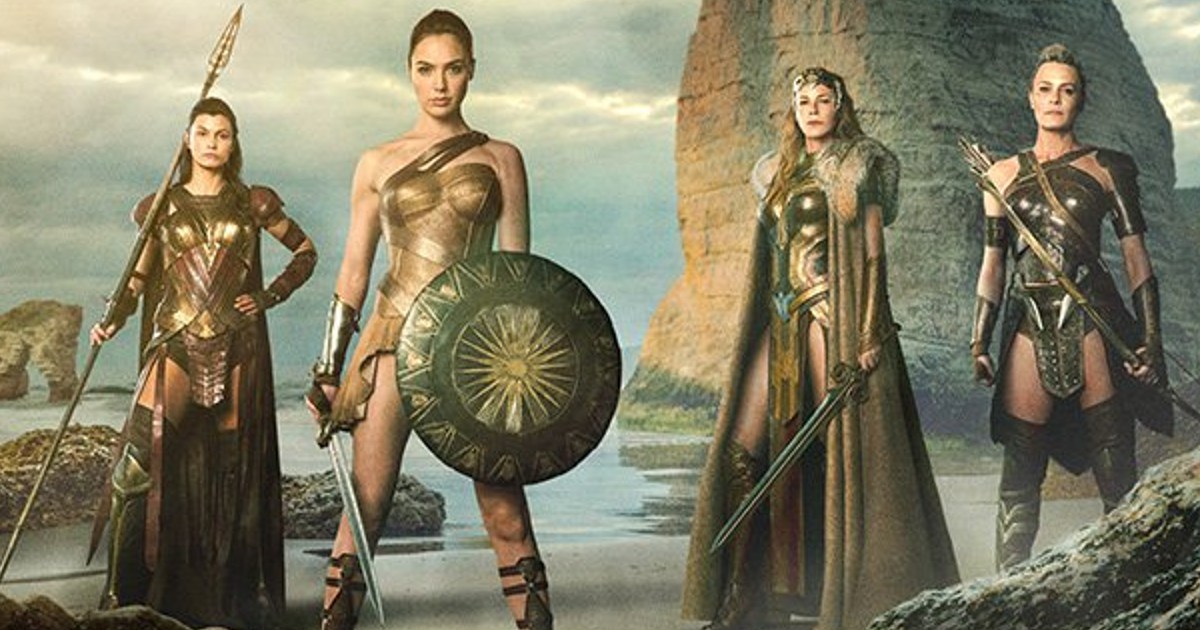 wonder woman battle set images Wonder Woman Set Video & Images Feature Amazons & More